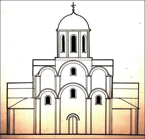 Борисоглебская церковь: реконструкция изначального вида